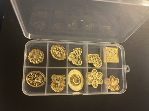 Set vintage wax seal - a,