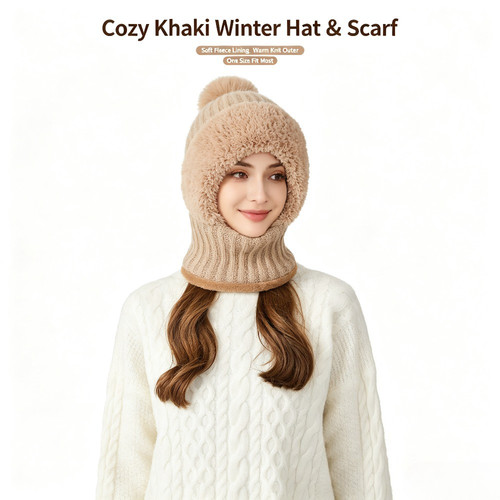 Womens knit beanie - knit, hat