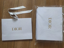 Christian Dior Gift Bag White