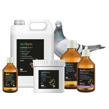 Aviform  RACING PIGEON POWER PACK five products & 1 pumps