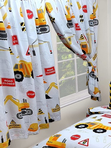 Kids jcb construction - jcb, white