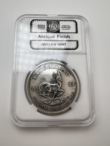 Krugerrand 2023 antique finish - krugerrand,