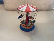 VINTAGE Gondola Carousel Tin
