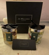 EMPTY  Jo Malone Candle Jars Unused Lids Boxed