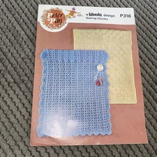 ORIGINAL Peter Pan crochet  KNITTING PATTERN No 316 baby Pram Cover chunky