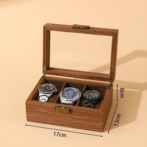 Vintage black walnut watch