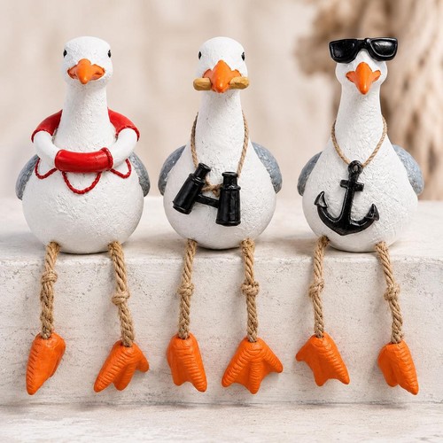 Seagull fun bathroom ornament - seagull,