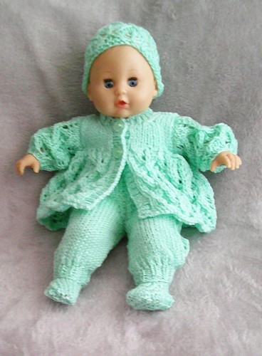 Hand knitted dolls - , clothes