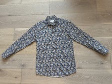 Eton Slim Fit Floral Dress