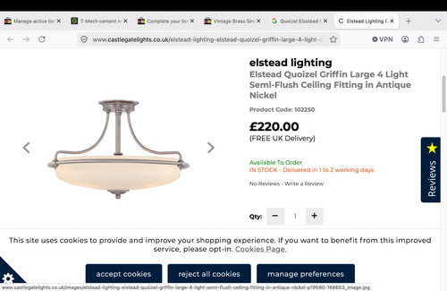 Elstead quoizel griffin - elstead,
