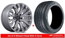 Alloy Wheels & Tyres 20" Fuel Quake D830 For Dodge RAM 1500 [Mk5] 19-22