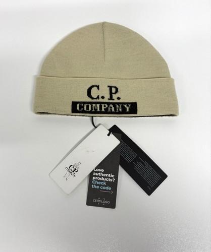 Company black beige beanie - cp,