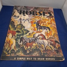How to Draw Horses Vintage