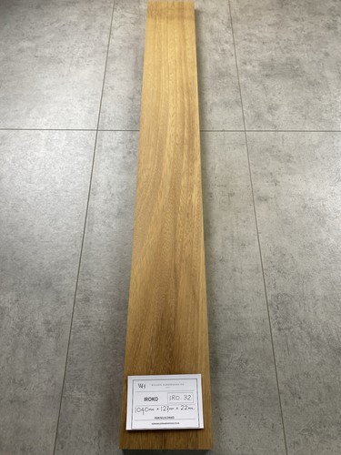 1040x127x22mm iroko par solid - 1040x127x22mm,