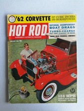 Hot Rod Magazine January 1962-