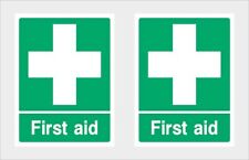 First Aid Sticker