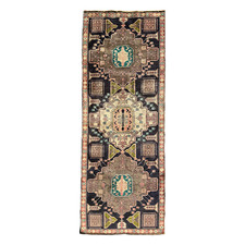 VINTAGE KAZAK RUG HAND MADE