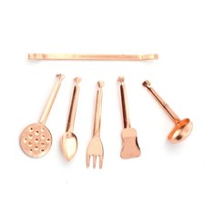 Dolls House Utensils & Rack