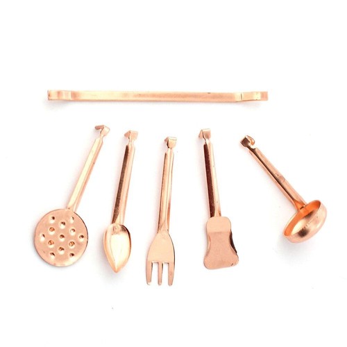 Dolls house utensils rack - utensils, &