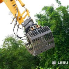 Metal Selector Grab Grapple for LESU Hydraulic 1/14 RC PC360 Excavator Digger