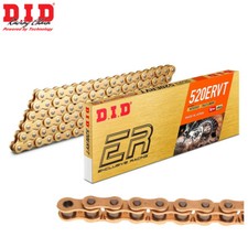 DID 520 ERVT Heavy Duty X-Ring Off Road Motorcycle 120L Gold Drive Chain
