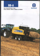 New Holland BB-A Range of Big Balers Brochure Leaflet
