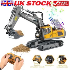Remote Control Excavator RC Tractor Bulldozer Crawler Truck Toy Digger Car Kids
