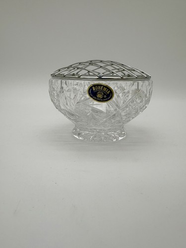 Vintage rose bowl - bowl, bohemia