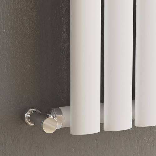 Sorrento white vertical oval - white,