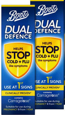 2 x Boots DUAL DEFENCE Nasal