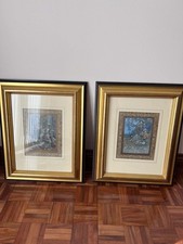 2 Framed Edmund Dulac Prints