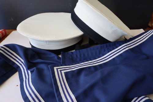 Two sailors hats and - two,