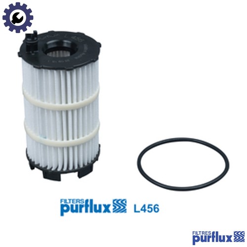 Oil filter l456 for audi - filter,