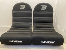 Brazen - Dual Black Foldable Gaming Chair