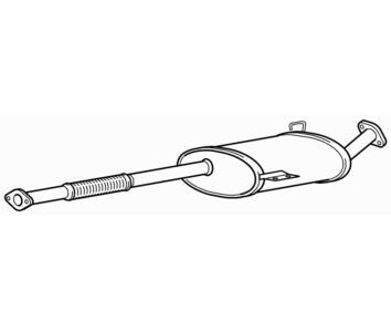 Quality centre exhaust middle - quality,