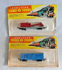 Lone Star. Treble - O Trains. 2 Models Mint on Sealed Card.