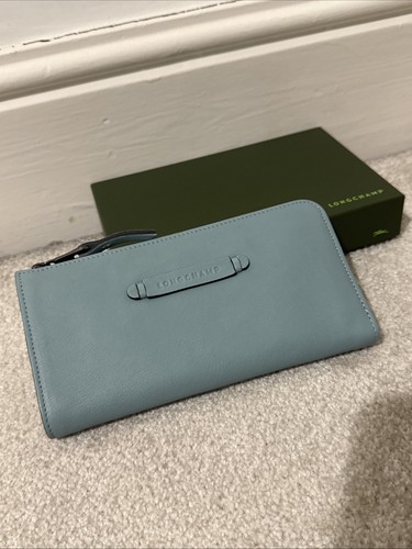 Longchamp leather wallet purse - longchamp,