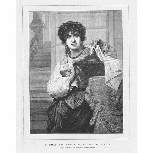 Pierre auguste cot spanish - cot, a