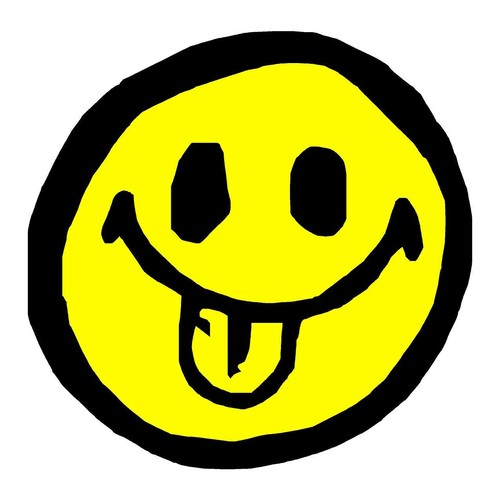 Smiley face tongue out - smiley,