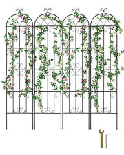 4 Packs Metal Garden Trellis