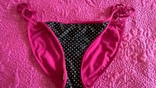 Brand New Bikinis swimming  pants  black & dark pink, with hygiene band
