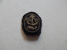 British Poole Harbour Yacht Club Bullion Cap Badge AP