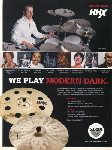 2008 print sabian - ad, of