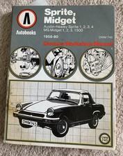 MG MIDGET AUSTIN-HEALEY SPRITE