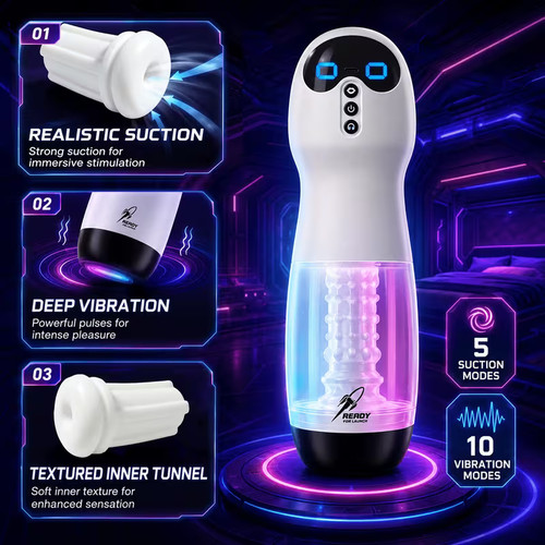 Automatic male sucking - automatic,