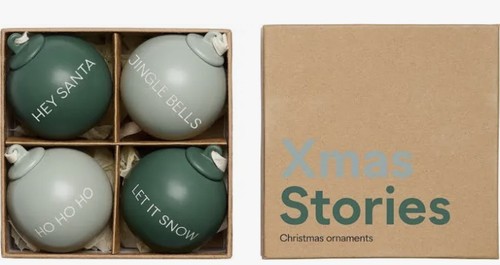 Christmas tree baubles large - tree, baubles,