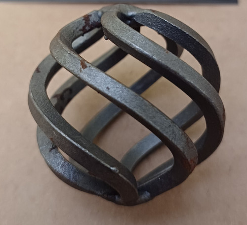 50mm wrought iron - iron, spherical