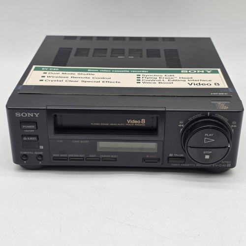 Sony c40 video8 - sony, video