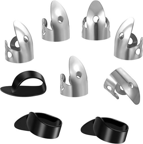 Pcs banjo picks - pcs, stainless