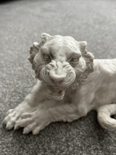 Marble composite tiger 32cm - marble,